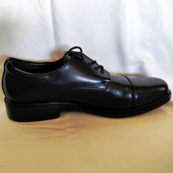 Croft & Barrow Men\'s Affleck Ortholite Cap Toe Oxford Shoes in Black, Sz 11M main image 6